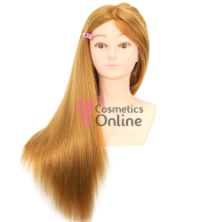 Cap de practica cu bust Blond Auriu din par sintetic cu lungimea parului 70 cm CBS02